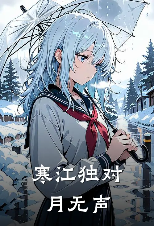 寒江独对月无声