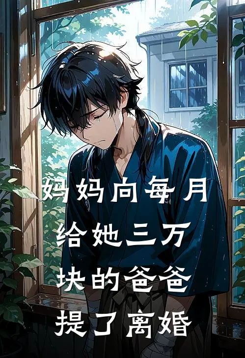 妈妈向每月给她三万块的爸爸提了离婚